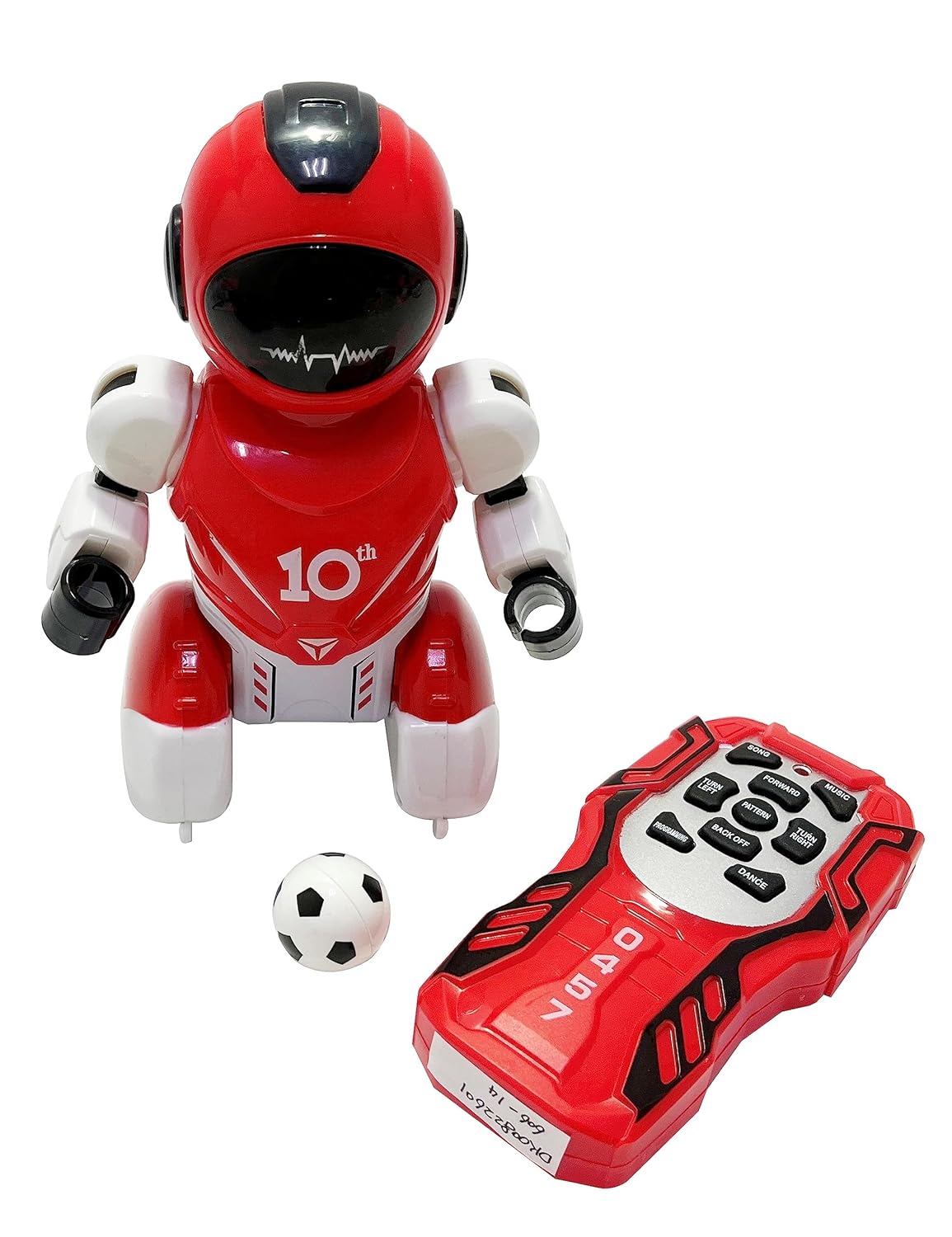 ANSTONIA® Remote Controlled Light Music Dancing Soccer Intelligent Robot USB Rechargeable for Kids